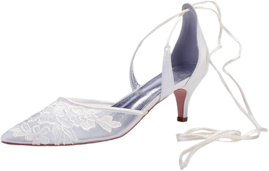 white kitten heels amazon