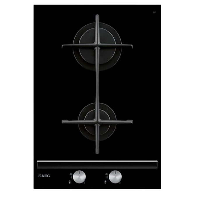 AEG HC412000GB 2 Burner Gas on Glass Hob Amazon.co.uk Large Appliances