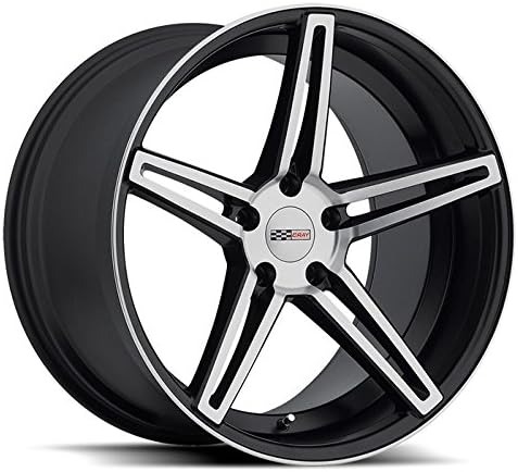 CRAY BRICKYARD 19x11.0 5/120.65 ET73 CB70.3 MATTE BLACK W/MATTE MACHINE FACE