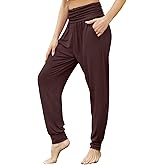 Gracyoga Women's Yoga Joggers Pants Casual Loose Workout Sweatpants Comfy Lounge Pants with Pockets