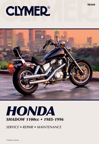 1985-1996 Honda Shadow 1100cc CLYMER MANUAL HON SHADOW 1100CC 85-96, Manufacturer: CLYMER, Manufacturer Part Number: M440-AD, Stock Photo - Actual parts may vary.