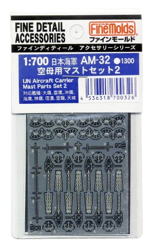 1/700 aircraft carrier set for mast 2 (japan import)
