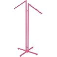 Amazon.com: SSWBasics Hot Pink 2-Way Clothing Display Rack - Sleek ...
