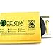 Geekria QuickFit Protein Leather Replacement Ear Pads for DENON AH-D2000, D5000, D5200, D7000, D7200, D9200 Headphones Ear Cushions, Repair Parts (Black)