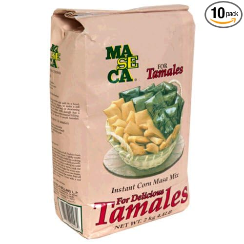 Maseca Instant Corn Masa Mix For Tamales 4 4 Pound Packages Pack Of 10 Packaged Mexican Tamales Kits Grocery Gourmet Food Amazon Com