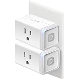 Kasa Smart Plug HS103P2, Wi-Fi Outlet works with Alexa, Echo and Google Home &IFTTT, No Hub Required, Remote Control, 15 Amp,