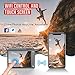 Campark Action Camera X20 4K 20MP Touch Screen Waterproof Video Cam Underwater Camcorder EIS, Dual Screen, Remote Control