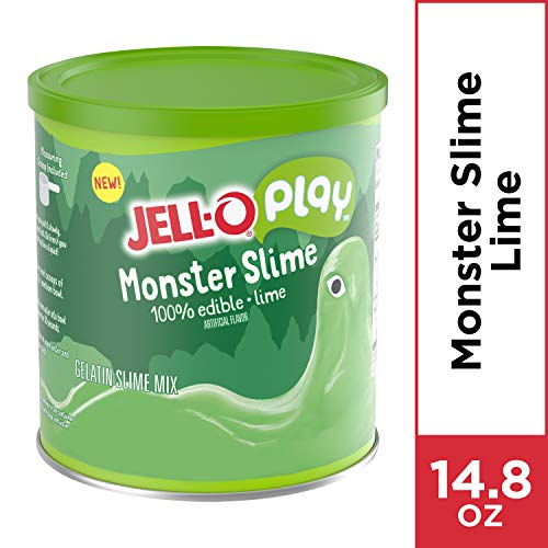 JELLO Play Monster Slime Gelatin Dessert Mix (14.8oz Box) - Thumbnail 3