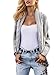 Glamaker Women's Casual Loose Long Sleeve Open Front Knit Cardigan Sweater Outwear