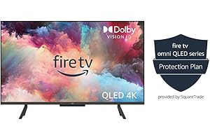 �鶹�� Fire TV 43" Omni QLED Series 4K UHD smart TV + 4-Year Protection Plan