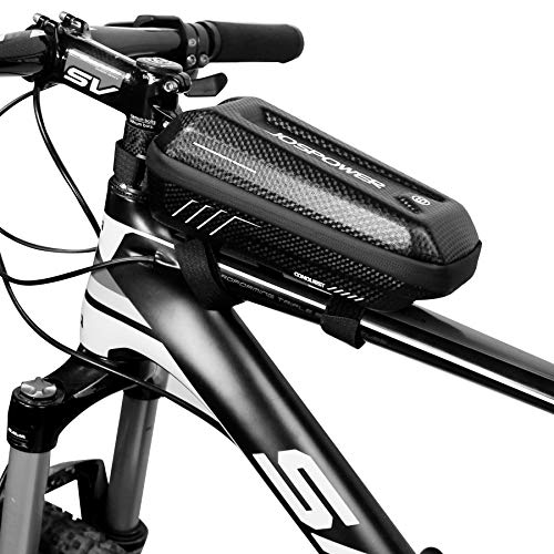 JOSPOWER Bicycle Bag Bicycle Top Tube Bag Bicycle Frame Bag Waterproof and Stable Bike Frame Bag Bike Bag Professional Pressureproof Handlebar Bags Cycling Accessories