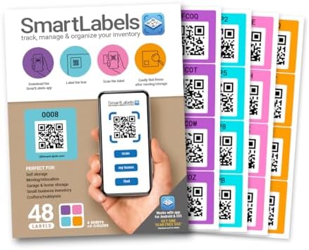 سعر Smart Labels QR Code | Color Coded Scannable Stickers for Storage ...