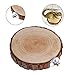 Ewook 2 Pack Round Bird Cage Perchs Sleeping Stand Playground Accessories for Parakeets Cockatiels Conures Macaws Parrots,Wood Bird Perch
