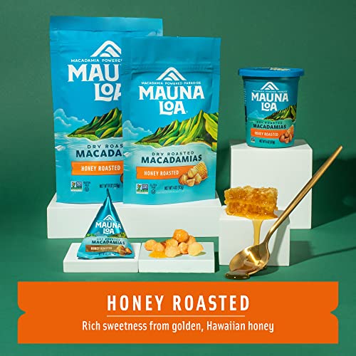 Mauna Loa Premium Hawaiian Honey Roasted Macadamia Nuts, Multi, 8 Oz
