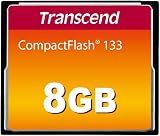 Transcend 8GB CompactFlash 133 Memory Card CF Card Ultra DMA 4 DSLR TS8GCF133