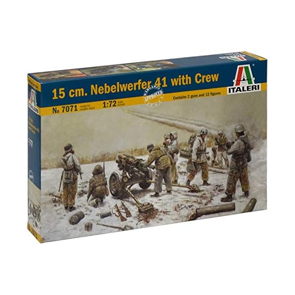 Italeri 510007071 - 1:72 Nebelwerfer 41 w/Crew, 15 cm