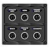 Bandc-Marine-Grade-Boat-6-Way-Toggle-Switch-Panel