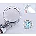 Detachable High Pressure Handheld Shower Head - With Water Saving Ionic Filtration Showerhead for Dry Skin and Hair
