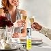 Olive Oil Spritzer Sprayer Bottle for Cooking, Food-grade Glass Oil Spray Bottle Oil Dispenser for Cooking, BBQ, Salad, Kitchen Baking, Roasting, Frying, 3.42 oz
