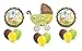 1 X Fisher Price Welcome Baby Shower Stroller Jungle Animal Pram Balloon Bouquet Set
