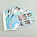 BTS Stickers Set 16 Pcs, Love Yourself Sticker Set with 1 Kpop Mask Free