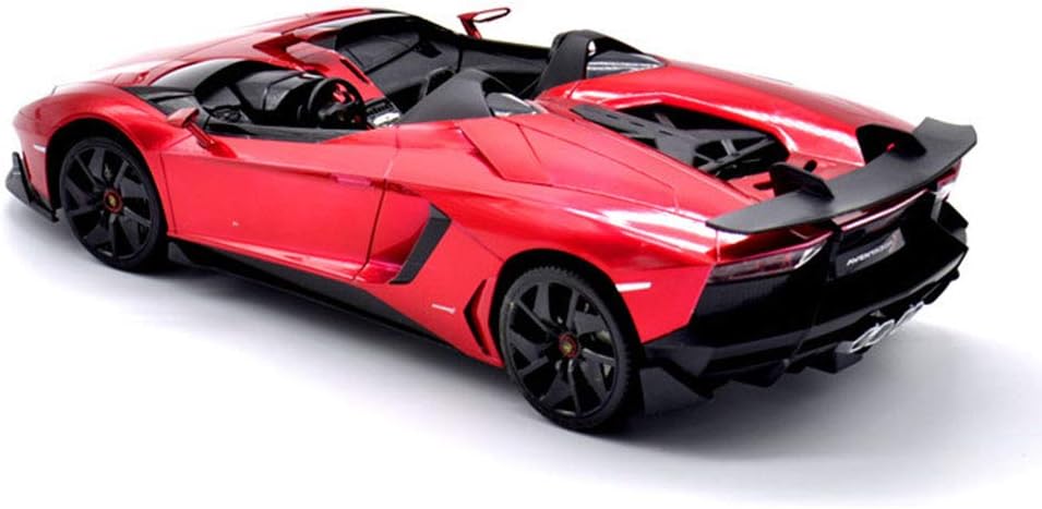 SHZJ Lambergini Remote Control Car For Boys RC Car 1:12 Large Racing Car Radio Control Machines Vehicle Model For Children Kids Gift, red