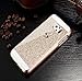 Galaxy S6 Case, LA GO GO(TM) Beauty Luxury Diamond Hybrid Glitter Bling Hard Shiny Sparkling with Crystal Rhinestone Cover Case for Samsung Galaxy S6 G9200 (Gold, Galaxy S6)