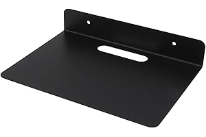 Wall Mounted Router Shelf Cable TV Box Holder Small Projector Wall Stand Metal TV Box Bracket for Media Boxes Speakers Satell