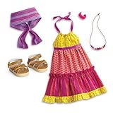 American Girl - Beforever Julie - Julie's Mix-Print Maxi Dress for Dolls