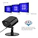 LED Projector Lights Christmas Decorations Snowflake Waterproof Landscape Spotlight for Valentine's Day Birthday Wedding Theme Party Garden Home Outdoor Indoor Decor (Blue)
