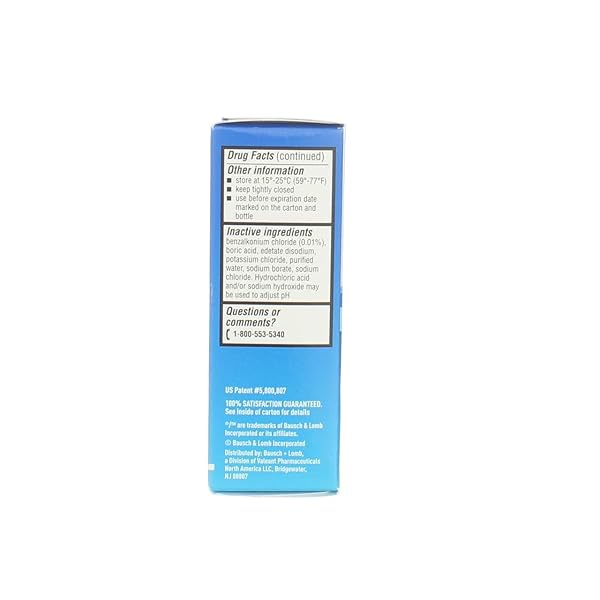 BAUSCH & LOMB ADVANCED EYE RELIEF DRY EYE LUBRICANT EYE DROPS 1OZ ( PACKS OF 3)