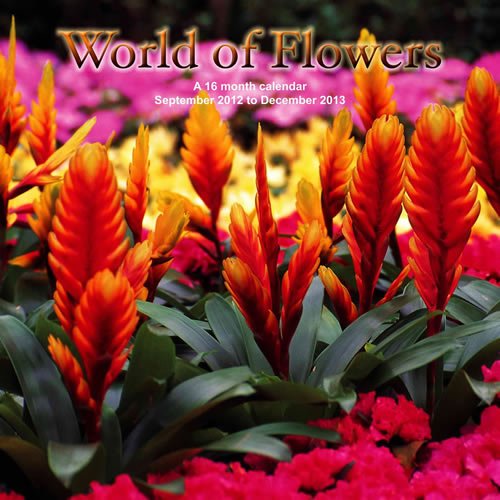 World of Flowers 2013 Wall Calendar #MGNAG09