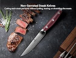 Piklohas Steak Knives Set Of 8 With Drawer