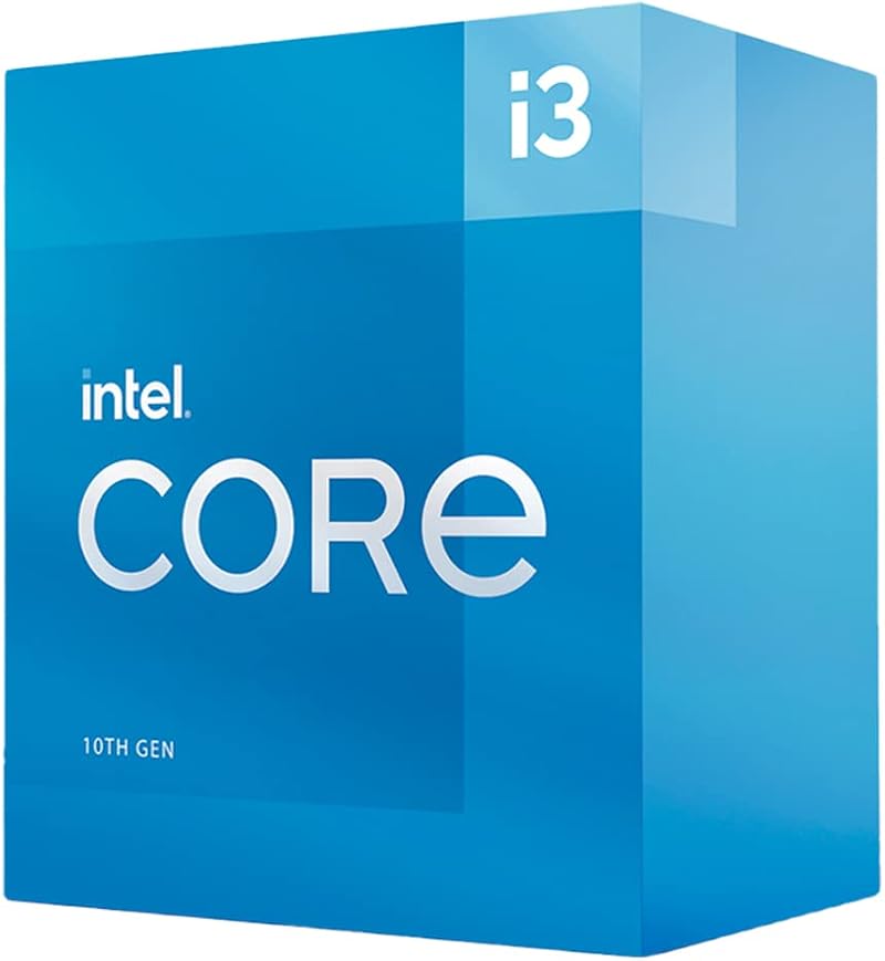 Intel Core i3-10100 Desktop Processor 4 Cores 4.3GHz LGA1200 10th Gen 65W