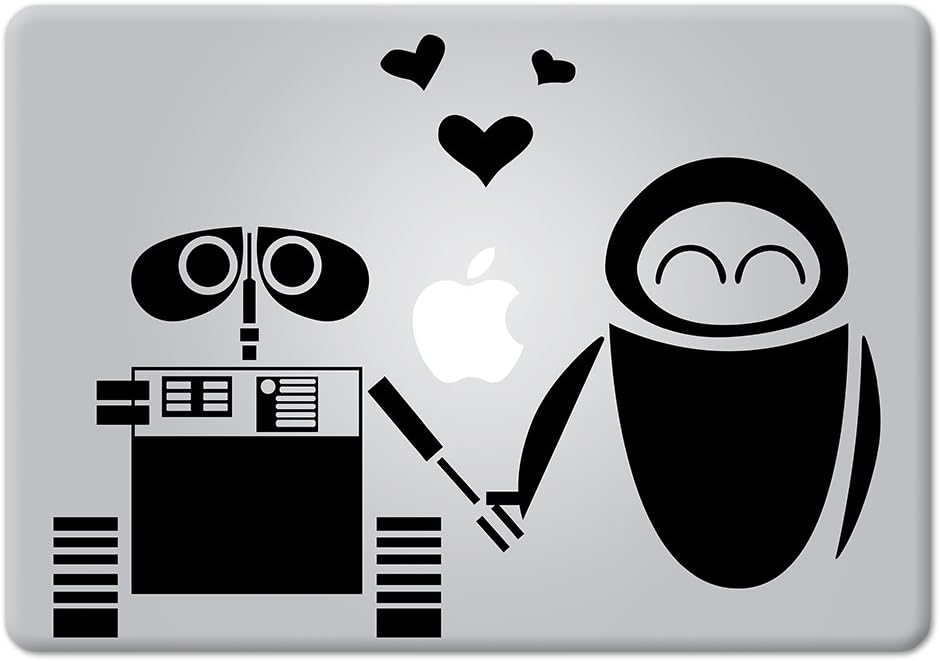 Wall-E & Eve Disney Apple Macbook Decal Vinyl Sticker Apple Mac Air Pro Retina Laptop sticker