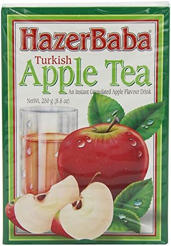 Hazer Baba Turkish Apple Tea 250g TIN (Pack of 6) by Hazer Baba