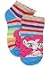 Hasbro My Little Pony Girls 6 pack Socks (Shoe: 7-10 (Sock: 4-6), Grey/White Ponies)