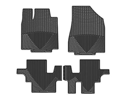 Amazon Com Weathertech W300 W301 Row 1 2 Black All