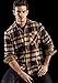 CQR CQ-HOF110-IDG_X-Large Men's Flannel Long Sleeved Button-Up Plaid 100% Cotton Brushed Shirt HOF110