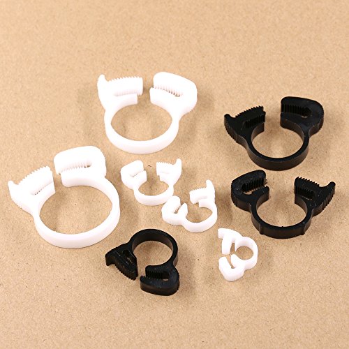 Hilitchi 52Pcs Heavy Duty Speedy Double Snap Grip Plastic Nylon