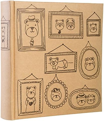 Monarch Housewares Pet Photo Album - Holds 200 4x6 Inch Photos