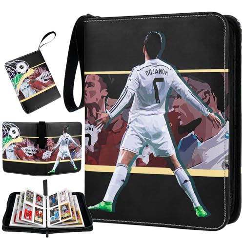 Card Binder with 400 Sleeves - Football