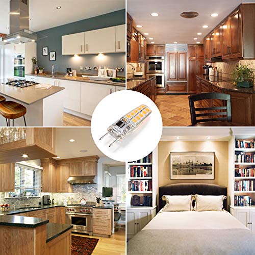 G8 LED Bulb Dimmable 2W Equivalent to 10W 20W Halogen Bulbs, Warm White