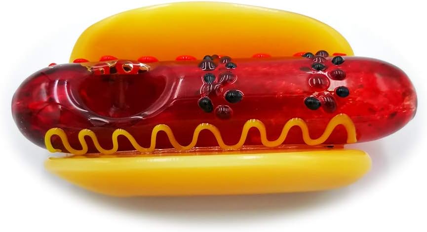 3.93-Inch Stylish Stained Crafts(Hot Dog Yellow)