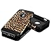 iPhone 6s Case, iPhone 6 Case, LOEV Slim Fit Shockproof Dual Layer Hybrid Protective Case, Tough Hard PC Armor & Soft Rubber Bumper Cover for Apple iPhone 6/6S - Leopard Print Pattern