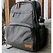 Cuddly Cubs Diaper Backpack - Large Diaper Bag Backpack with Insulated Pockets, Changing Pad and Stroller Straps - Grey