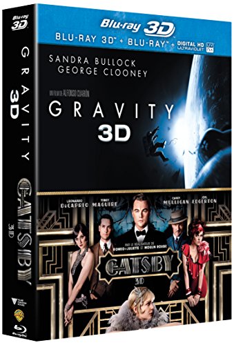 Gravity 3D + Gatsby le magnifique 3D - Blu-ray3D