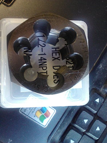 1/2-14 NPT Carbon Steel Hexagonal RE-Threading Pipe DIE