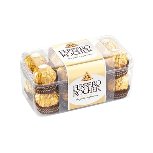 Ferrero Rocher Chocolate 16 Pieces, 200gm (Pack of 1)