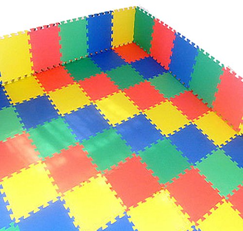 FunkyBuys 10 pc Outdoor/Indoor Protective Flooring Mats - Interlocking Reversible Floor Matting suitable for Gym, Play Area, Exercise, Yoga - 10 tiles